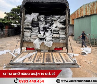 Bạn cần thuê tải chở hàng Quận 10 với giá cả rẻ? Xem ngay!