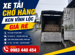 Thuê Xe Tải Chở Hàng KCN Vĩnh Lộc Giá Rẻ - Nhanh 24/7