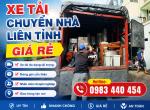 Xe Tải Chuyển Nhà Liên Tỉnh Giá Rẻ, Uy Tín, Nhanh Chóng