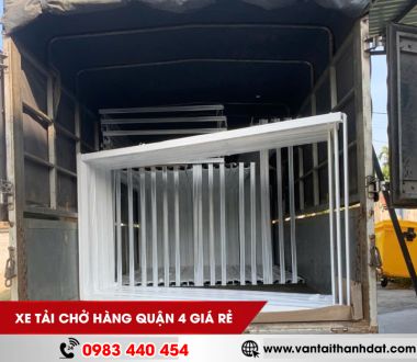 Thuê xe tải chở hàng Quận 4 giá rẻ, an toàn, nhanh chóng