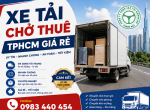 Xe Tải Chở Thuê TPHCM – Giá Tốt, Giao Hàng Nhanh