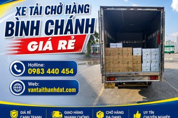 Xe Tải Chở Hàng Bình Chánh Uy Tín, Giá Cạnh Tranh