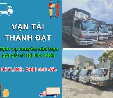 Xe tải chuyển nhà trọn gói giá rẻ tại Hóc Môn - Hotline: 0983 440 454