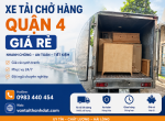 Xe Tải Chở Hàng Quận 4 Uy Tín – Giải Pháp Vận Chuyển Tiết Kiệm