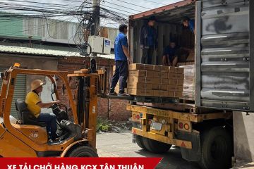 Xe Tải Chở Hàng Khu Chế Xuất Tân Thuận Uy Tín, Giá Tốt