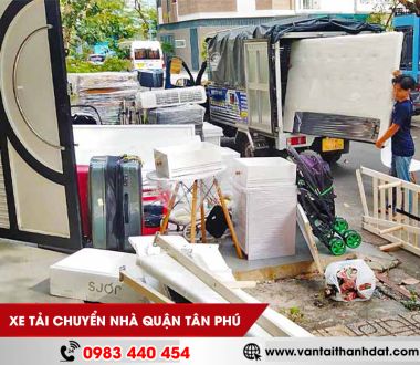 Cho Thuê Xe Tải Chuyển Nhà Quận Tân Phú Giá Rẻ | Nhanh Chóng