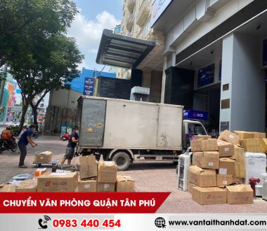 Dịch Vụ Chuyển Văn Phòng Trọn Gói Quận Tân Phú Giá Rẻ