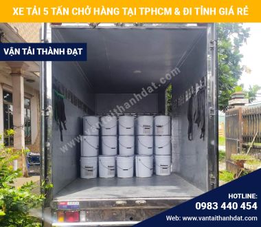 Cho thuê xe tải 5 tấn chở hàng tại TPHCM và đi tỉnh ✅[GIÁ RẺ] & [NHANH CHÓNG]