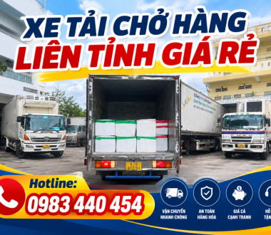 Dịch Vụ Xe Tải Chở Hàng Liên Tỉnh Uy Tín, Linh Hoạt, Giá Tốt