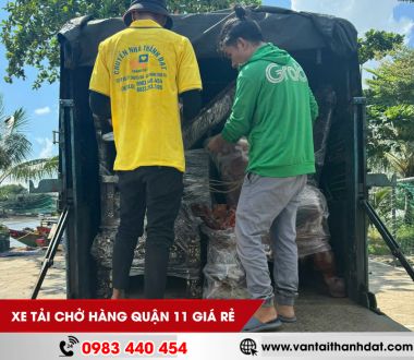 Dịch vụ cho thuê xe tải vận chuyển hàng hóa quận 11 giá rẻ