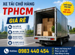 Dịch Vụ Xe Tải Chở Hàng TPHCM Giá Rẻ, Nhanh Chóng, Phục Vụ 24/7