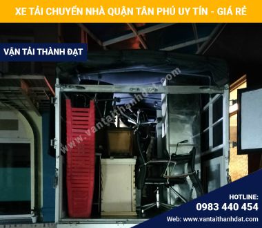 Dịch vụ chuyển nhà trọn gói quận Tân Phú ✅ [GIÁ RẺ] & [UY TÍN]