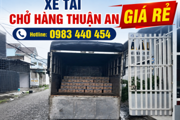 Xe Tải Chở Hàng Thuận An Giá Rẻ | Uy Tín, Phục Vụ 24/7